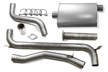 Aluminized Performance Exhaust System, 