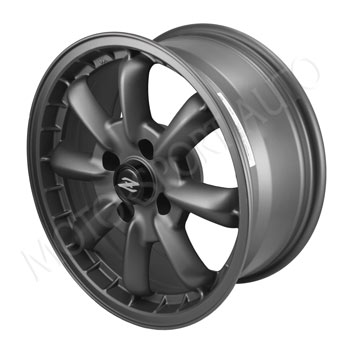 Enkei Compe 16x7" Wheel Kit, Gunmetal, 70-85* 240Z-260Z-280Z-280ZX-300ZX