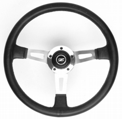 Eurosport Leather Steering Wheel Kit, Black 70-90 240Z-260Z-280Z-280ZX-300ZX
