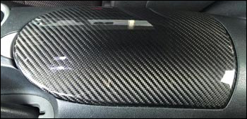 EVO-R Carbon Fiber Center Console Lid Cover, 09-20 370Z