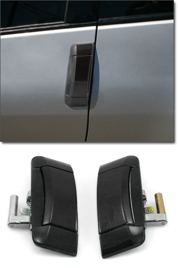 EVO-R Carbon Fiber Door Handle Cover Kit, 03-09 350Z