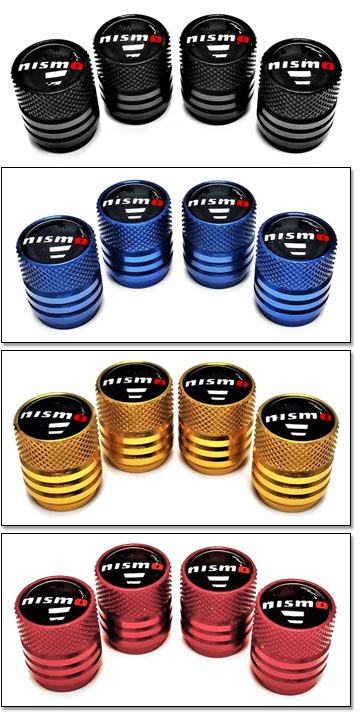 Aluminum NISMO Valve Stem Caps