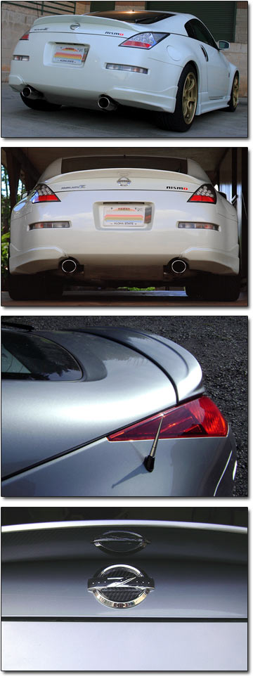 EVO-R Invasion Rear Spoiler, 03-08 350Z