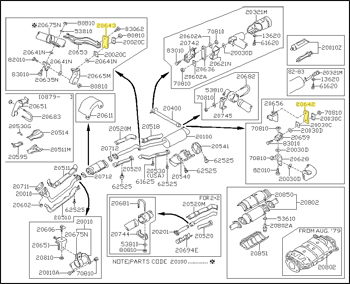 Factory Exhaust Hanger Bushing, 79-83 280ZX
