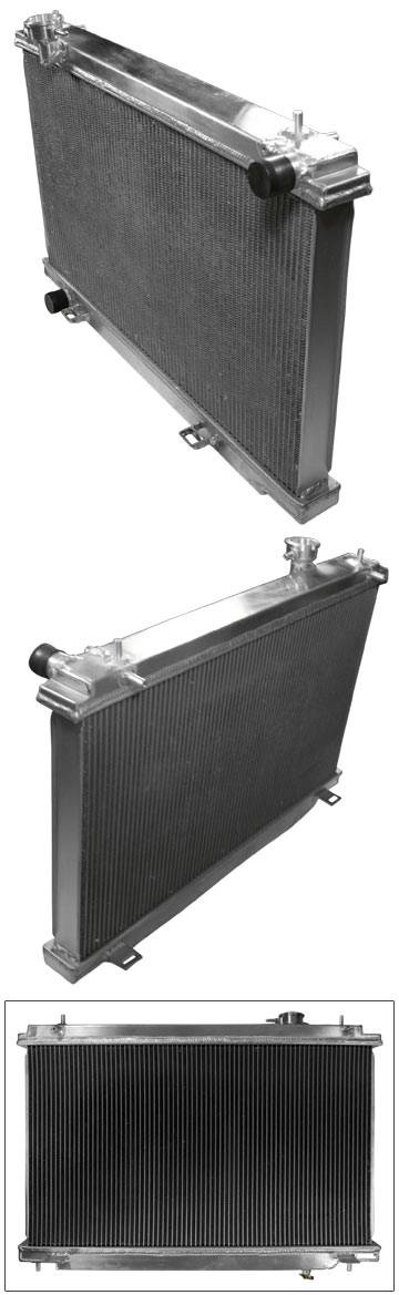 Aluminum Radiator, 3-Row, Manual, 03-06 350Z