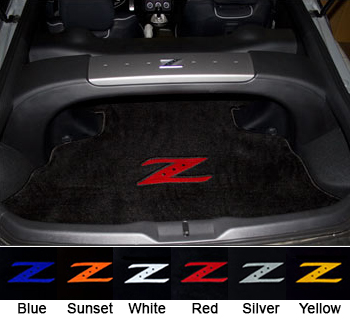 Motorsport Auto - The Z Store - Extreme Z Color Logo Rear Cargo Mats,  03-08 350Z Coupe