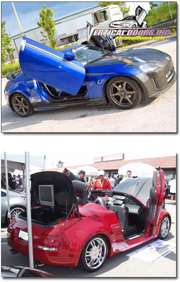 Authentic Vertical Doors, 03-09 350Z