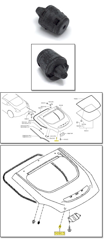 Factory Rear Deck Bumper, 09-20 370Z Coupe, 23-24 Nissan Z®
