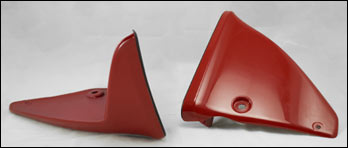 Factory Rear Splash Guards, Unpainted, 09-20 370Z