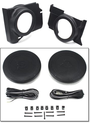 Front Speaker Panels & Speakers Bundle, 75-78 280Z