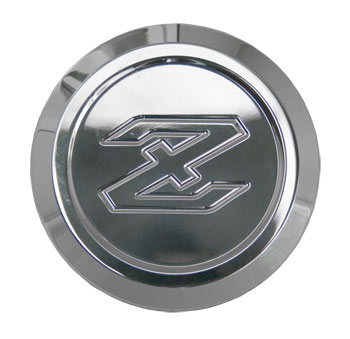Polished Billet Aluminum 'Z' Logo Radiator Cap Cover, 70-83 240Z-260Z-280Z-280ZX