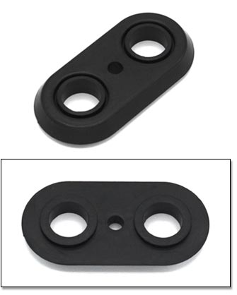 Reproduction Heater Hose Firewall Grommet, Engine Side, 74-78 260Z-280Z