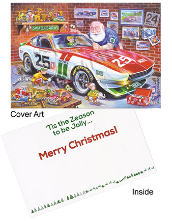 Sale! Hector Cademartori Original Artwork Z Christmas Card Box Set, "Tribute"