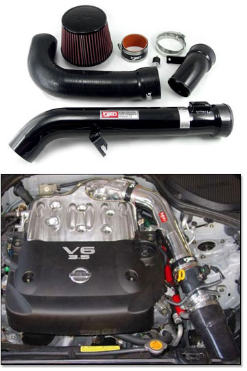 Injen Cold Air Intake System, Black, 03-06 350Z