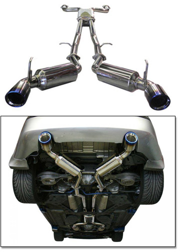 Injen SES Exhaust System, 03-09 350Z