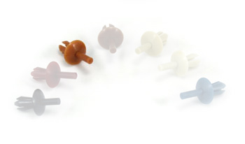 Interior Rivets, Tan, Package of 10, 70-74 240Z-260Z