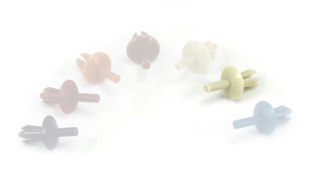 Interior Rivets, White, Package of 10, 70-72 240Z