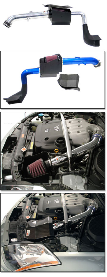 K&N Typhoon Air Intake System, 03-06 350Z