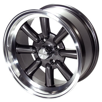 Konig Rewind Graphite 16x7" Wheel Kit, 70-85 240Z-260Z-280Z-280ZX-300ZX