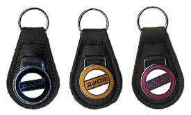 Leather Key Fob, 240Z Logo
