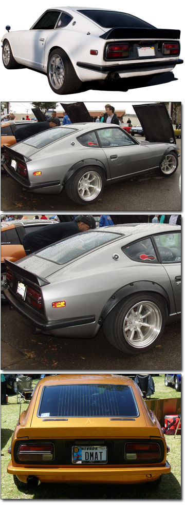 Lightweight Fiberglass Thin Rear Bumper, 70-72 240Z, *73-78 240Z-260Z-280Z