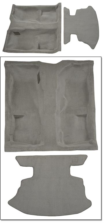 Molded Carpet Kit, Black* 03-08 350Z Coupe