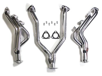 MSA 3-2 TBC Coated Header, With Smog Fittings, 84-85 300ZX Non-Turbo