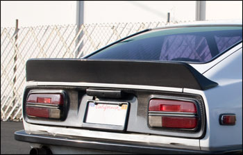 MSA Victory™ Spoiler, Carbon Fiber, 70-78 240Z-260Z-280Z Coupe