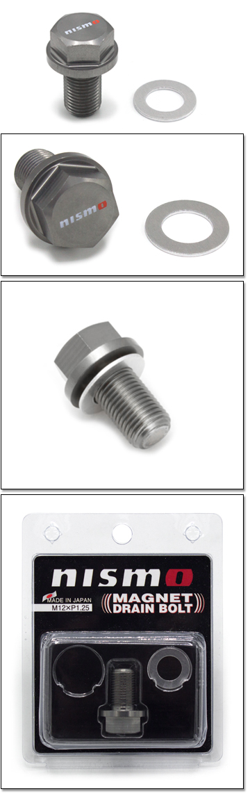 NISMO Magnetic Oil Pan Drain Plug, 84-20 300ZX-350Z-370Z