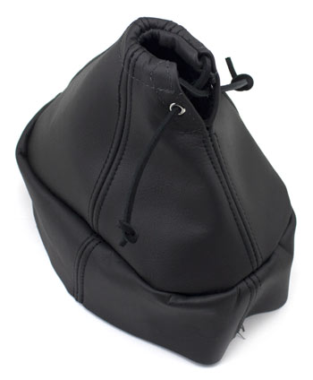 Outer Shift Boot, Black Leather, 70*-78 240Z-260Z-280Z