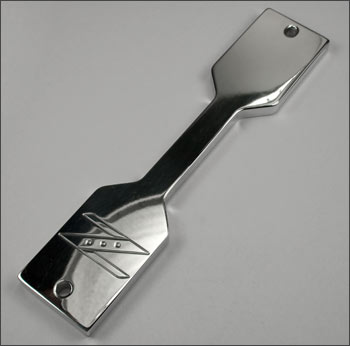 Polished Billet Aluminum 350Z "Z" Logo Battery Holder, 03-09 350Z