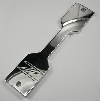 Polished Billet Aluminum 370Z "Z" Logo Battery Holder, 09-19 370Z