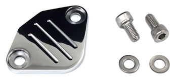 Polished Billet Aluminum EGR Block Off Plate, 73-83 240Z-260Z-280Z-280ZX