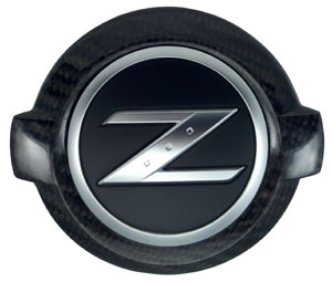 350Z "Z" Logo Emblem, Carbon Fiber, 03-09 350Z