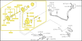 Factory Power Steering Pump, 79 280ZX