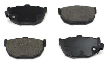 Premium Brake Pads, MSA Rear Disc Conversions, 70-78 240Z-260Z-280Z