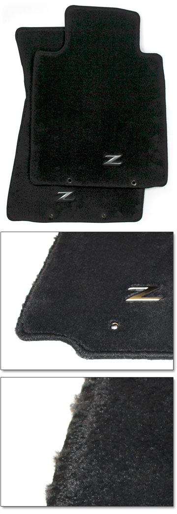 Factory Option Premium Metal Logo Floormats, 09-20 370Z