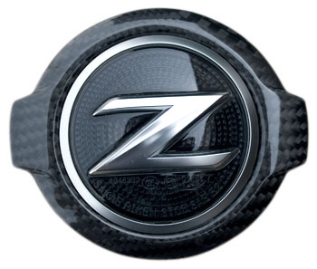 Rear "Z" Emblem, Carbon Fiber Base, 09-20 370Z