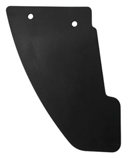 Reproduction Front Fender Rubber Inner Mud Flap, 6/76-78 280Z