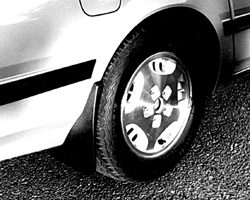 Rear Splash Guard Set, 86-89 300ZX (Z31)