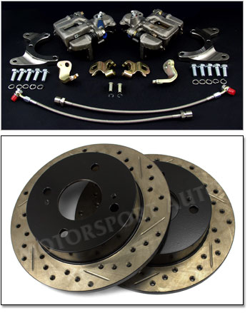 Stage 2 Rear Disc Brake Conversion Kit, 70-78 240Z-260Z-280Z