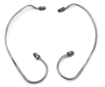 Stainless Steel Brake Tube Bridge Set, Rear, 70-72 240Z