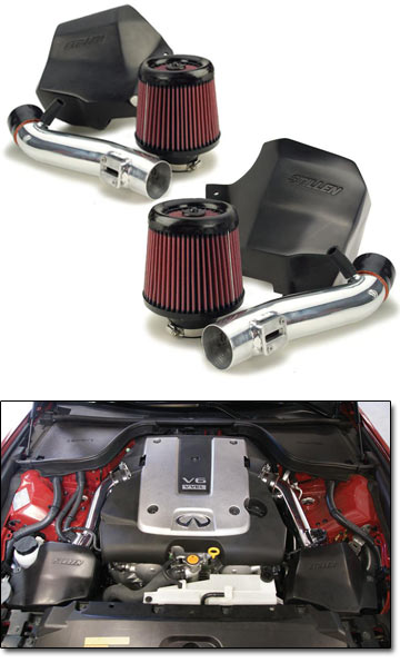 Stillen Dual Long Tube Hi-Flow Intake, 07-09 350Z