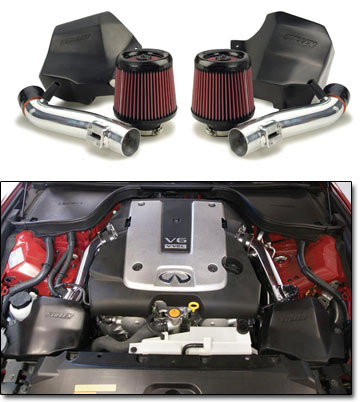 Stillen Long Tube Dual Intake System, 09-20 370Z