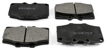 Street Performance Semi-Metallic Brake Pads, For 24-5700, 70-78 240Z-260Z-280Z