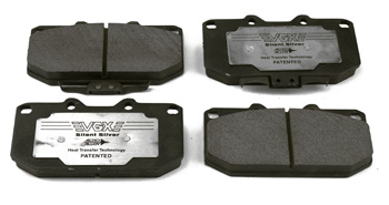 Street Performance Semi-Metallic Brake Pads, Front, 96 300ZX