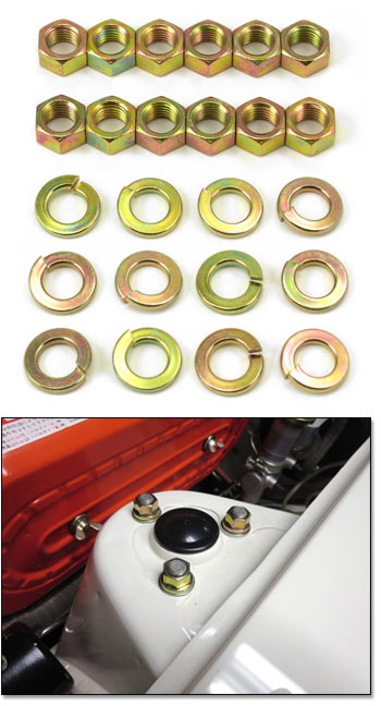 Strut Mounting Insulator Hardware Kit, Original Look, 70-78 240Z-260Z-280Z