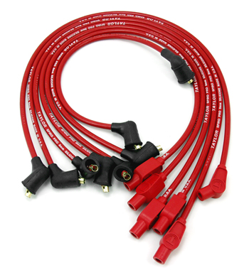 Taylor Hi-Pro Spark Plug Wires, Red, 70-83 240Z-260Z-280Z-280ZX