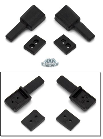 Tonneau Cover Pin Assembly Set, Black, 84-89 300ZX