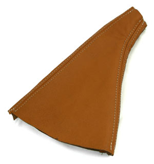 Burnt Orange Leather Hand Brake Boot, 03-09 350Z
